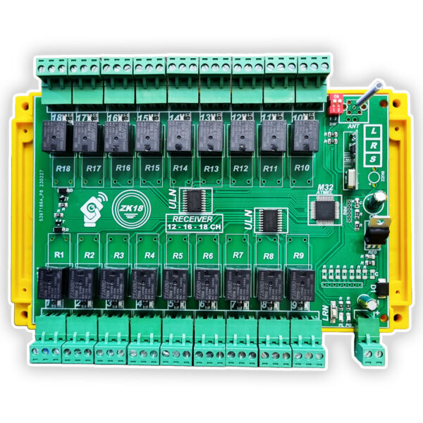 برد الکترونیکی کنترل کننده ریموتی 18 کانال