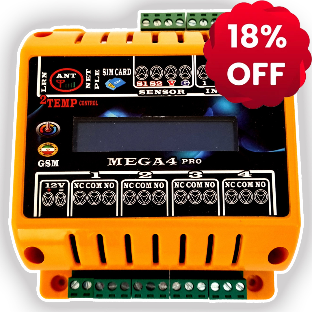 کنترل پیامکی دما و رطوبت