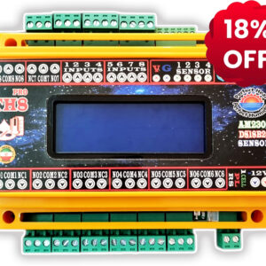 کنترل پیامکی 8 خروجی دما و رطوبت