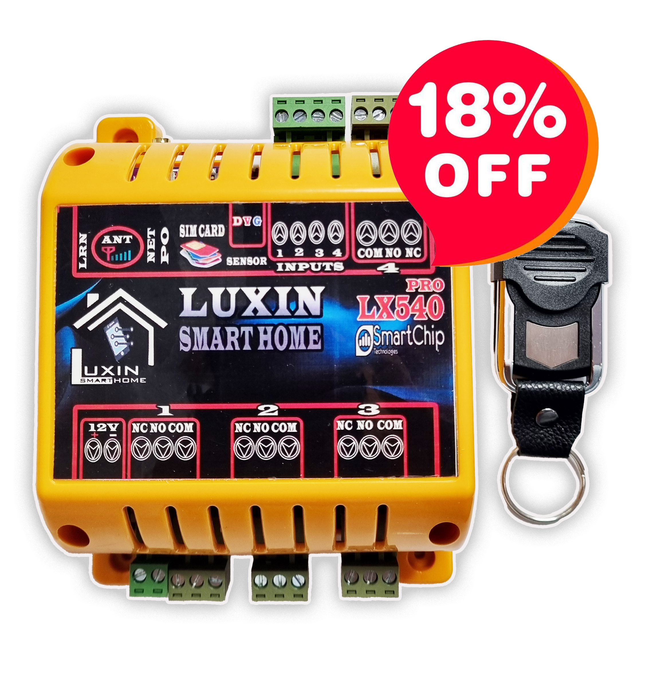 کنترلر 4 رله 30 آمپر با تخفیف 18 درصد