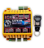 کنترل پیامکی 4 رله 30 آمپر برد کوتاه